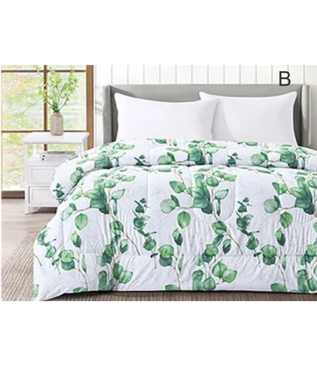 STUDIO 707 FLORAL PRINT COMFORTER ASSORTED