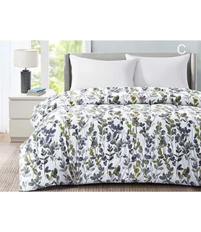 STUDIO 707 FLORAL PRINT COMFORTER ASSORTED