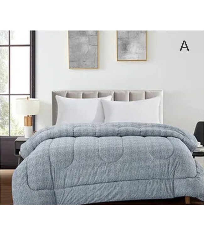 STUDIO 707 GEO PRINT COMFORTER ASSORTED