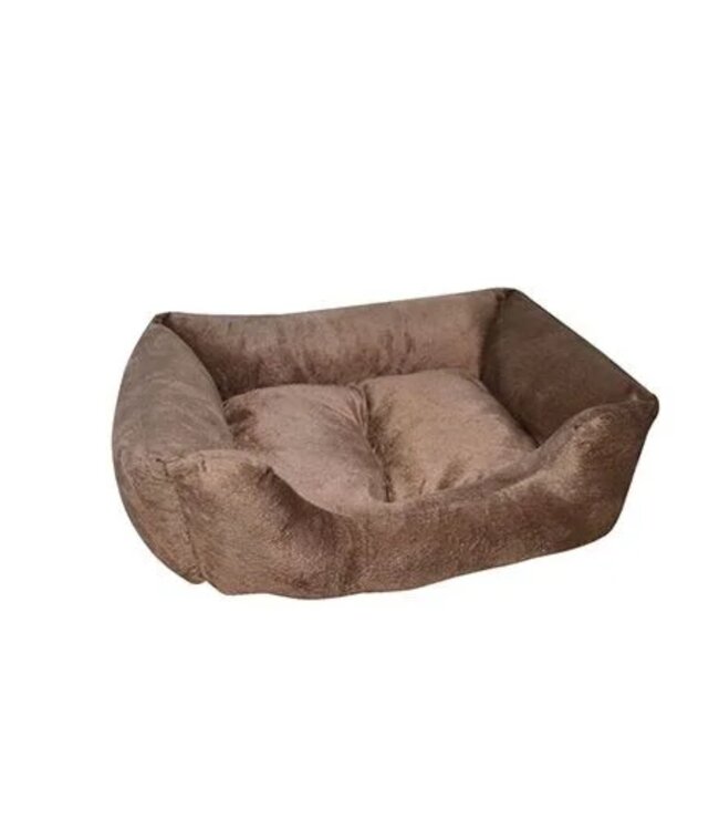 RECTANGULAR PET BED TAUPE
