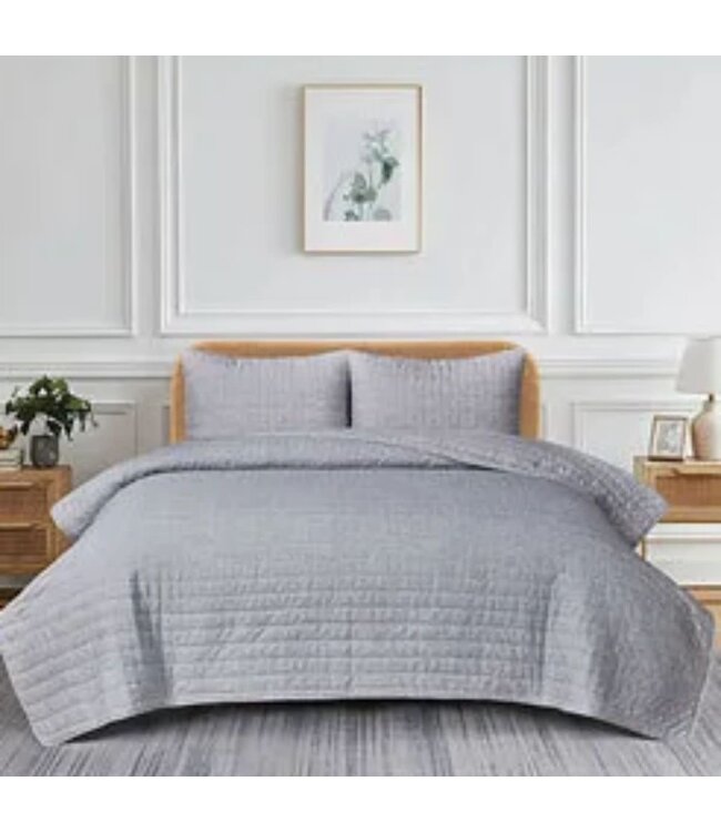 LAUREN TAYLOR CLEMENT CATIONIC 3pc QUILT SET AST