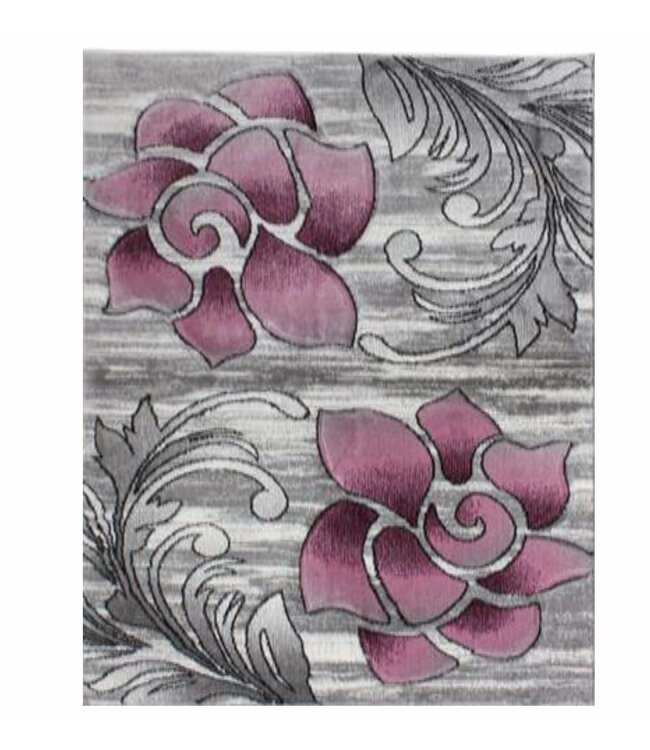 OXFORD 3D HAND-CARVED RUG JANE 5X8'