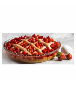 BORCAM BOROSILICATE PIE DISH 26CM / 1.7L
