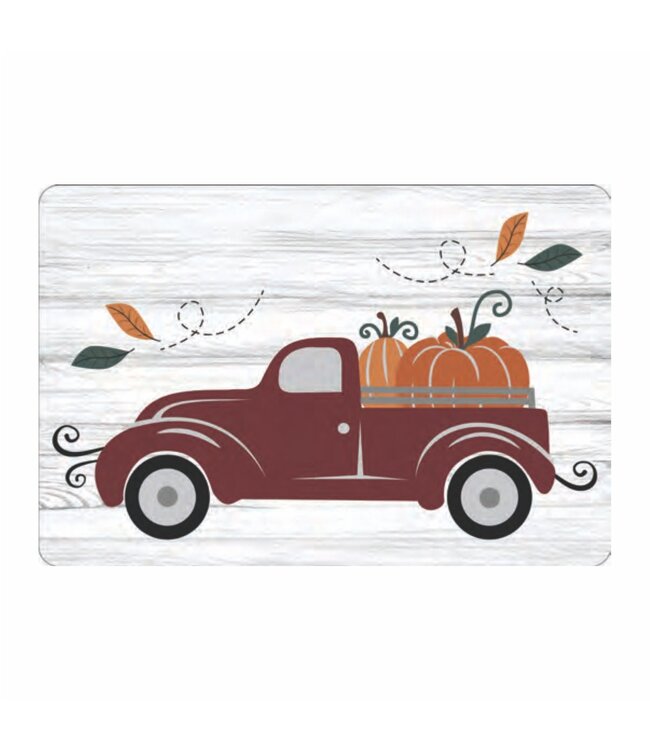 FALL PRINTED POLYPROPYLENE PLACEMATS 12X18"
