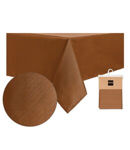 FALL SOLID TEXTURED FABRIC TABLECLOTHS