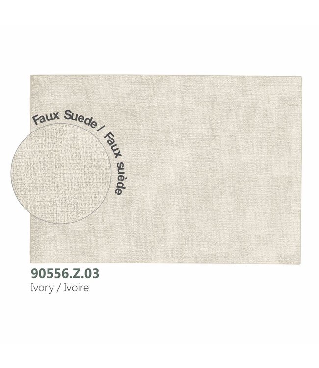FAUX SUEDE PLACEMAT 12X18"