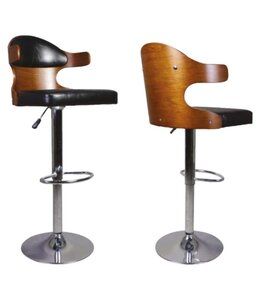 BAR STOOL 24X22X40" BLACK