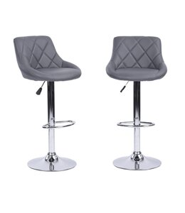 BAR STOOL 21X20X35 - 40" GREY