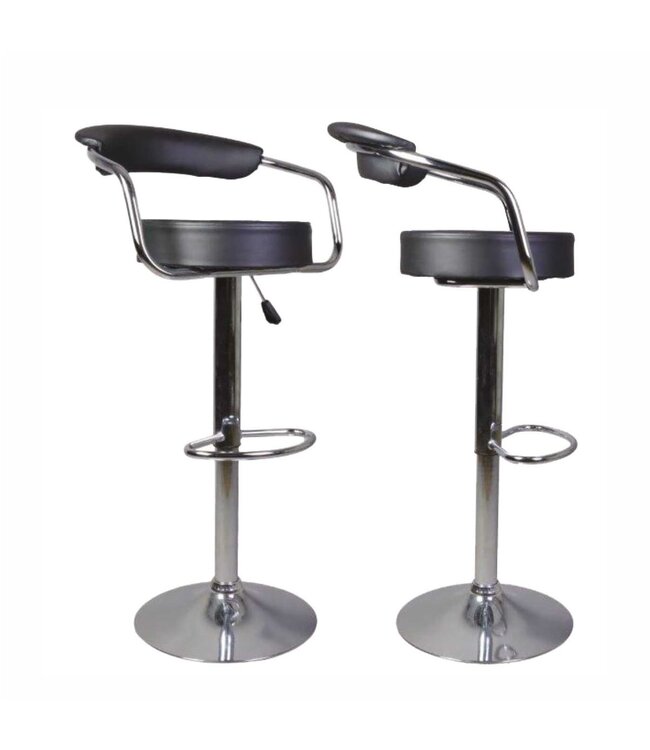 BAR STOOL 20X14X43" BLACK