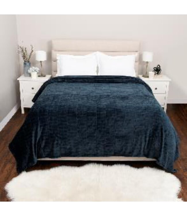 RECYCLED BRICK JACQUARD BLANKET