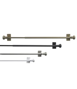 MAGNETIC ADJUSTABLE CAFE ROD AST 15-28"