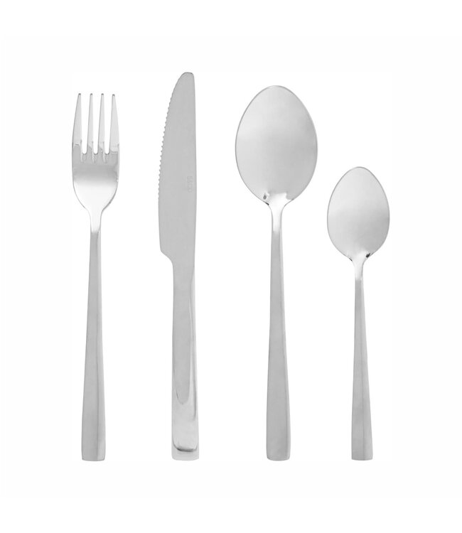 ROME 16Pc FLATWARE SET STAINLESS