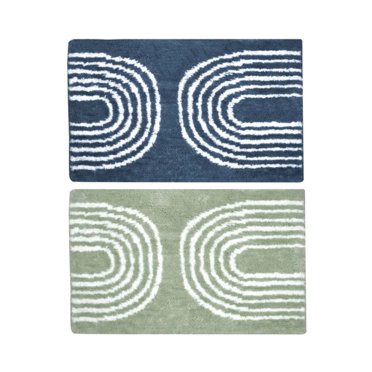 SWIRL BATH MAT AST 20X30 Oxford Mills Home Fashion Factory Outlet and