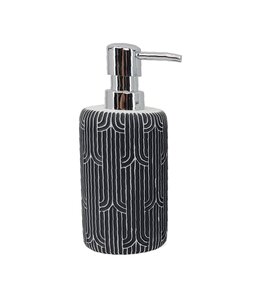 SAINA RESIN LOTION DISPENSER BLACK