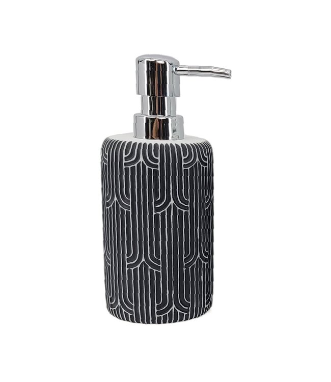 SAINA RESIN LOTION DISPENSER BLACK