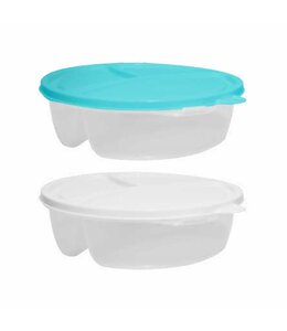 DIVIDED PLATE WITH COVER 1.4L