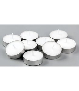 STUDIO 707 100PK 3 HOUR BURNING TEALIGHTS WHITE