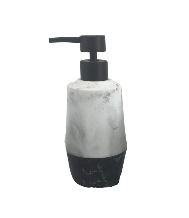 TREHO LOTION DISPENSER WHITE/BLACK