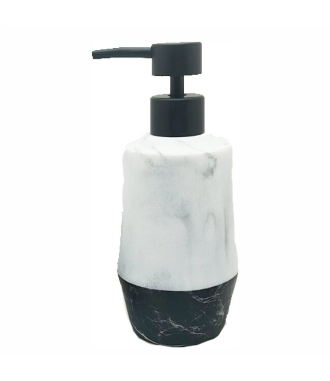 TREHO LOTION DISPENSER WHITE/BLACK