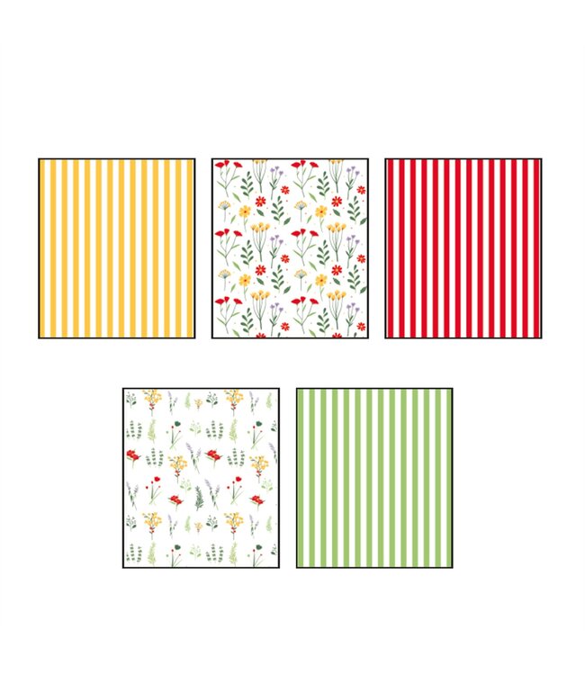 20pk REUSABLE DISH CLOTHS AST 9″x 11″