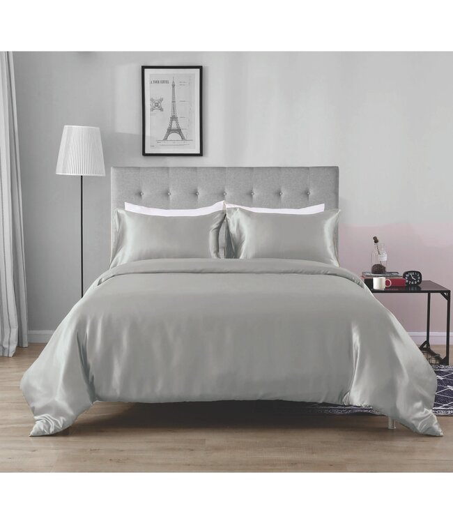 LAUREN TAYLOR SATIN DUVET COVER SET (MP2)