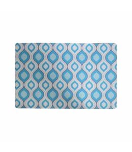 NEEDLE POINT COLLECTION PLACEMAT BLUE