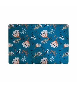 GOURMET PRO FLORET COLLECTION PLACEMAT ORANGE