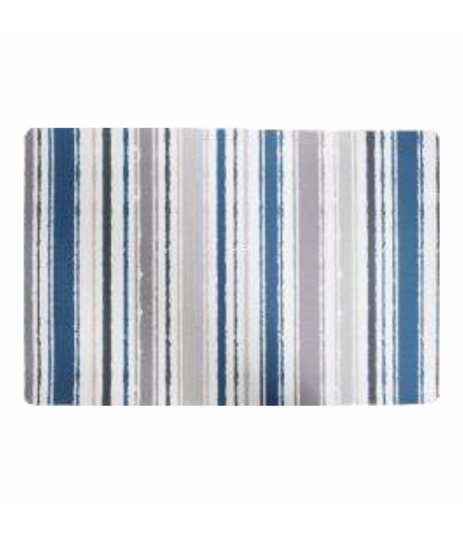 GOURMET PRO POLKA DOTS COLLECTION PLACEMAT BLUE STRIPES