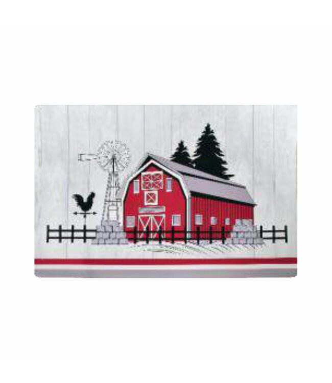 GOURMET PRO FARM COLLECTION PLACEMAT MULTI 18"X12"