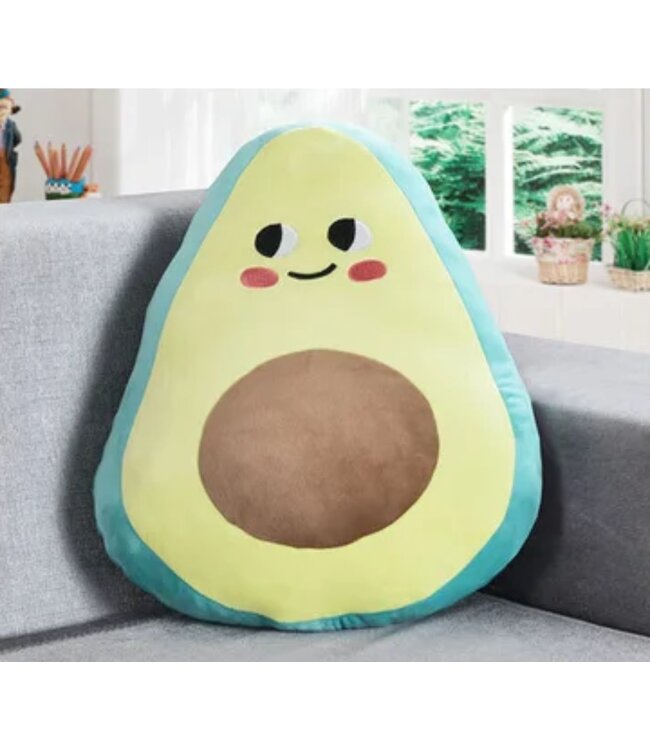 KIDS PLUSH CUSHION AST