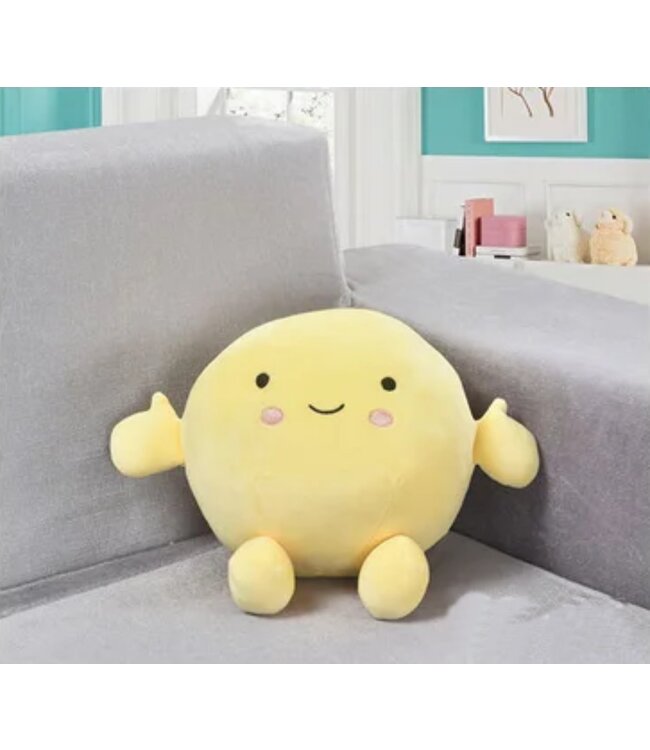 KIDS PLUSH CUSHION AST