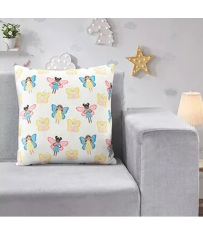 KIDS PLUSH CUSHION AST