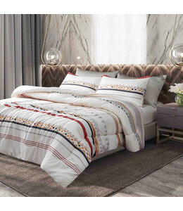DAKOTA COMFORTER SET  EARTH TONES