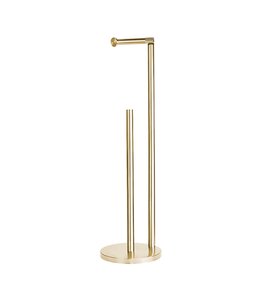 JACKSON TOILET PAPER HOLDER BRASS GOLD