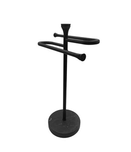BANFF GUEST TOWEL HOLDER BLACK