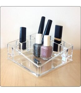 EVELYN ACRYLIC ORGANIZER CLEAR