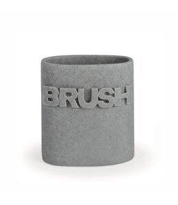WASH TOOTHBRUSH HOLDER GREY