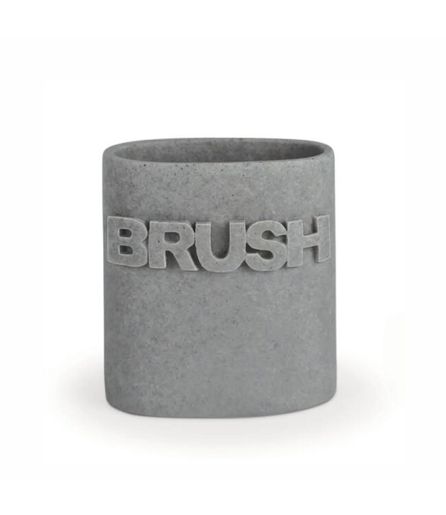 WASH TOOTHBRUSH HOLDER GREY