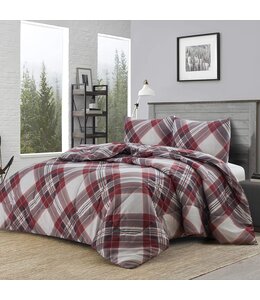 BETHANY COMFORTER SET RED 2pc TWIN