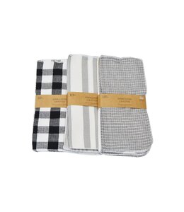 10pk JUMBO DISH CLOTH AST 14X14