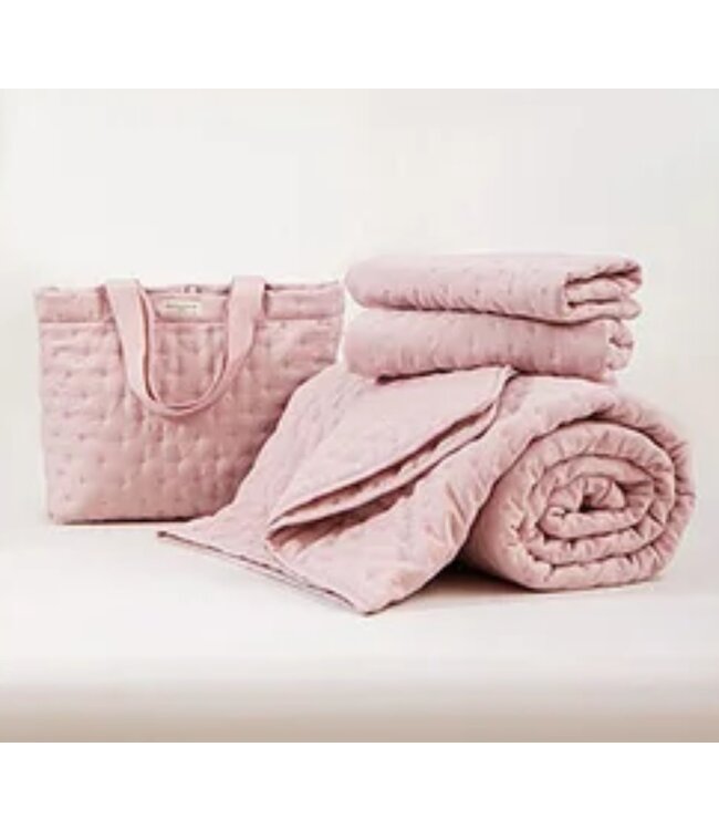 LAUREN TAYLOR LUNA 4pc QUILT SET AST