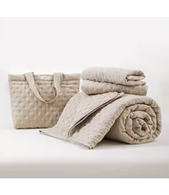 LAUREN TAYLOR LUNA 4pc QUILT SET AST