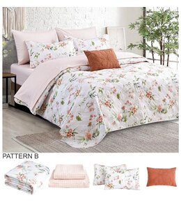LAUREN TAYLOR MEADOW 8Pc QUILT SET AST