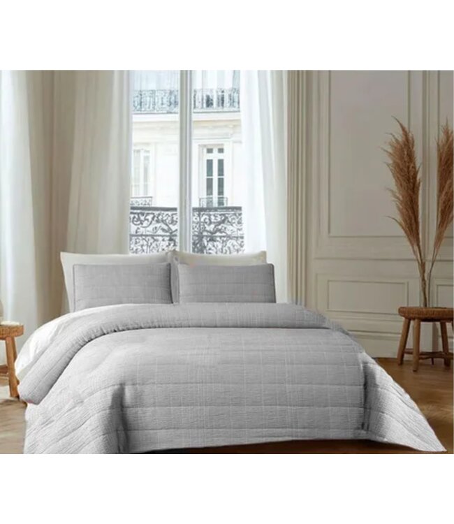 LAUREN TAYLOR PETAL PLUSH 3Pc QUILT SET AST