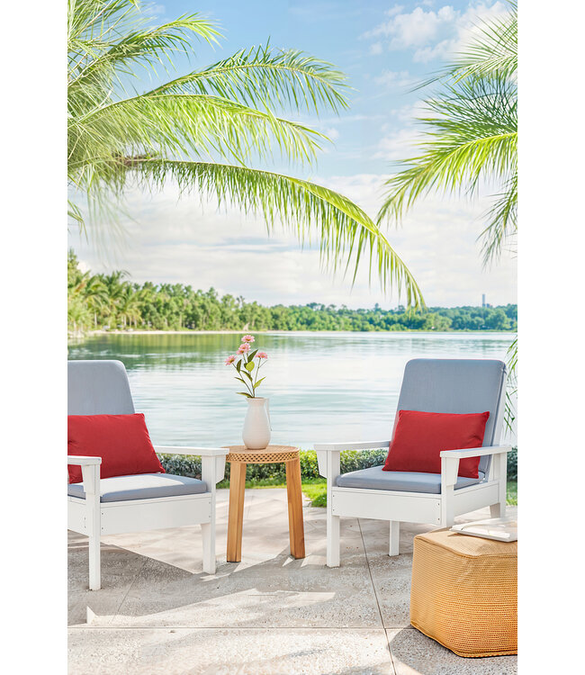 OUTDOOR LUMBAR CUSHION ASSORTED 13x19"