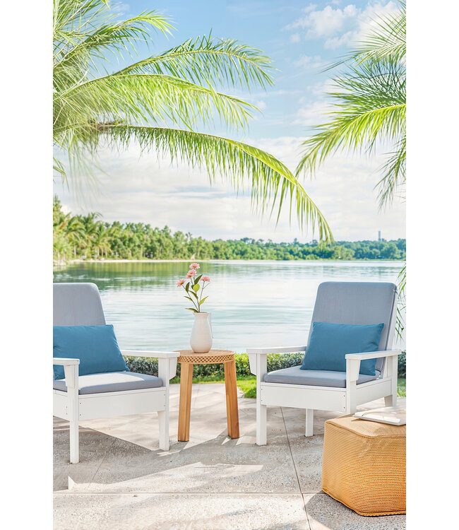 OUTDOOR LUMBAR CUSHION ASSORTED 13x19"