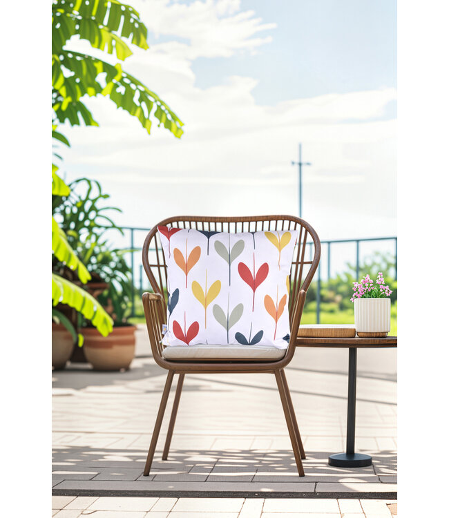 TIKI OUTDOOR CUSHION ASSORTED 17x17"