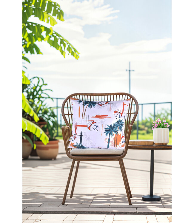 TIKI OUTDOOR CUSHION ASSORTED 17x17"