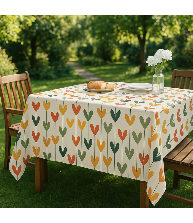 OUTDOOR ASSORTED TABLECLOTH 52x70"