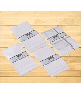 STUDIO 707 3Pk HAND TOWEL WHITE 16x27"